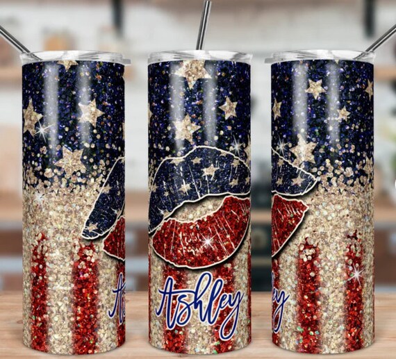 4th of July Tumbler,flag,america Tumbler,sublimated Tumbler,skinny Tumbler,custom  Tumbler,cute Tumbler,gift for Her,4th of July Decoration - Etsy