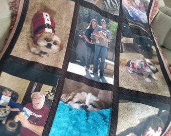 Photo Blanket Collage - Etsy