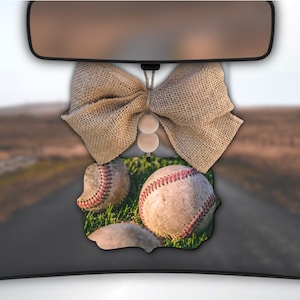 Baseball Car Charm,Baseball Car Decor,Baseball Lover,Car Charm for Rear View Mirror,Car Mirror Charm,Car Decor,Car Accessory,Baseball Gift