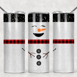 Snowman tumbler,Christmas tumbler,winter tumbler,custom drinkware,Christmas gift,tumbler for Christmas lover,skinny tumbler,snowman lover