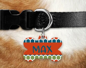 Custom Dog Tag, Pet ID tag, Puppy Tag, Name Tag, Cute Dog Tag,Personalized Dog Tag, Dog ID Tag,Personalized Bone Dog Tag,Custom Pet ID Tag,