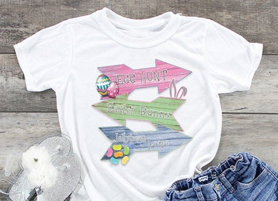 Easter Egg Hunt Shirt, Bunny Ears, Jelly Bean Lane