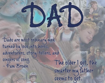 Custom Father's Day Collage with Quotes