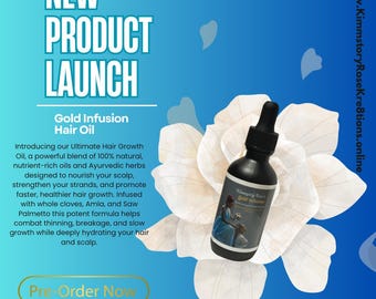 Ayurvedic Hair Growth Oil - Scalp & Hair Strengthening Oil for All Hair