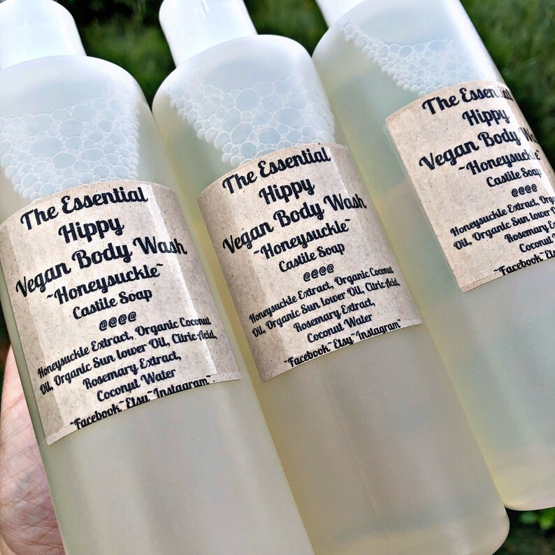 Honeysuckle Body Wash Etsy