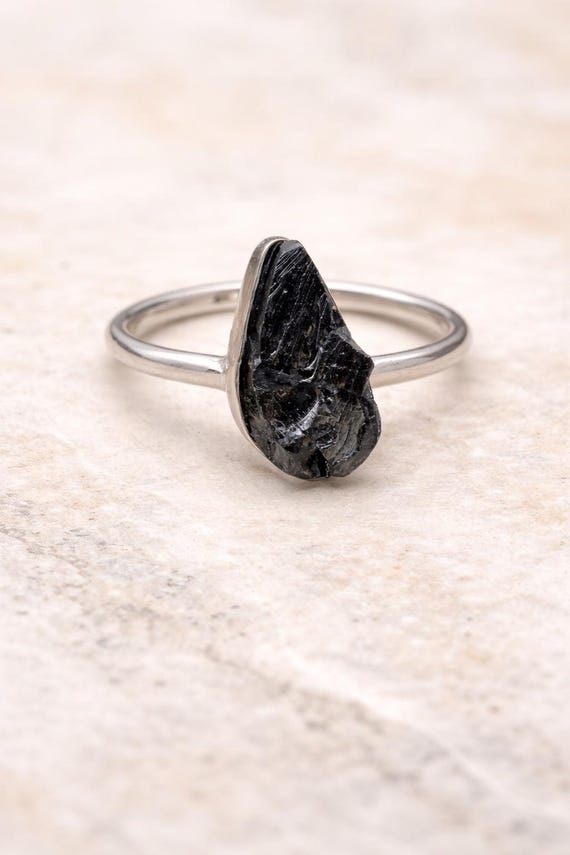 Elite Shungite Sterling Silver Ring