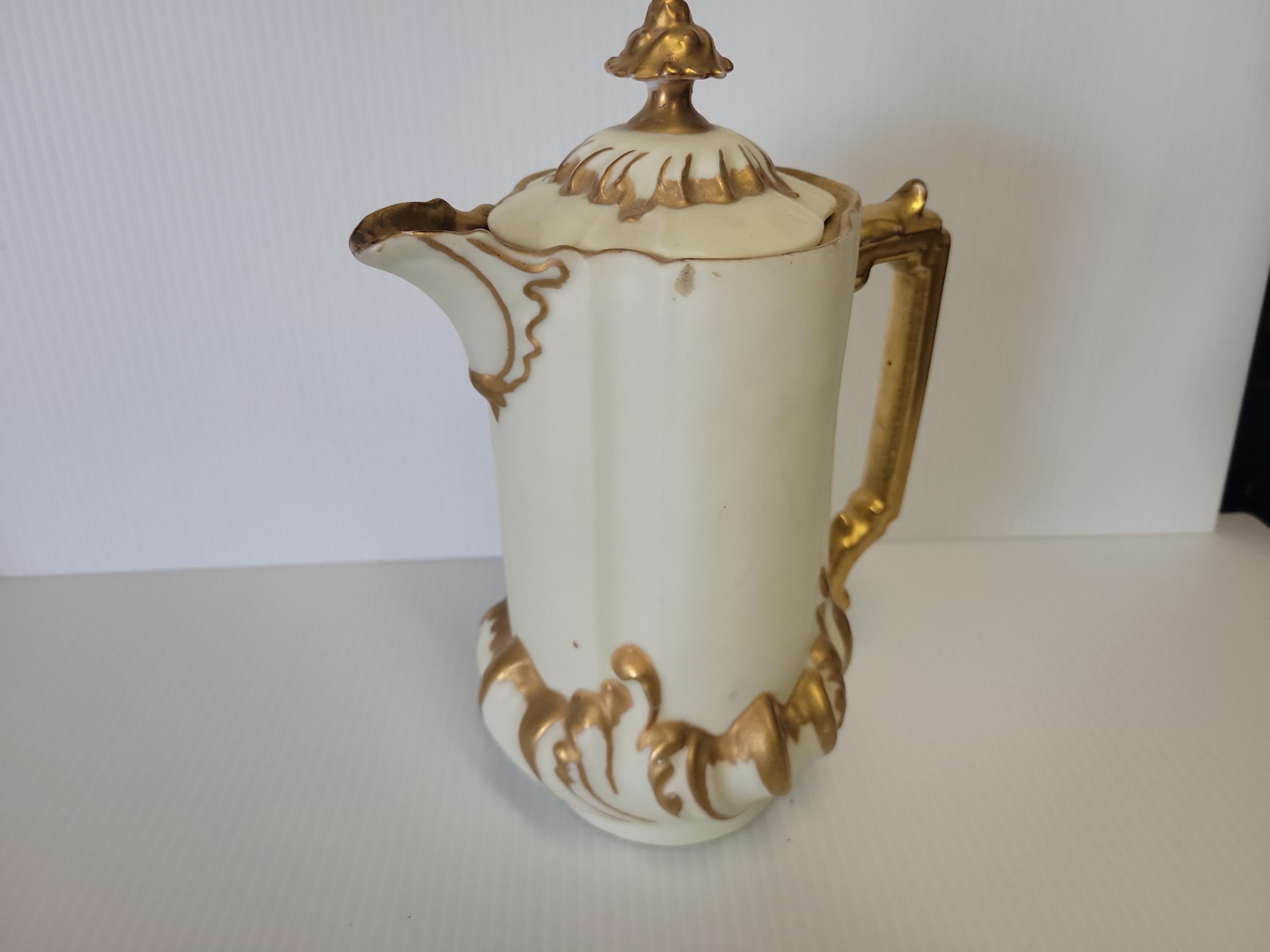 Limoges Tea Pot - Etsy