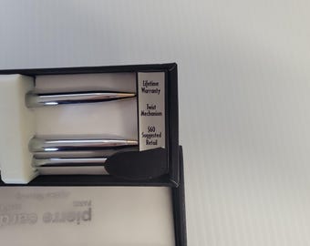 ヴィンテージ ピエール カルダン ペン + 鉛筆 + スタイラス セット