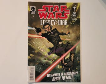 Komiks Star Wars Legacy: War - nr 2, pierwsze wydanie - Dark Horse Collectible Comic