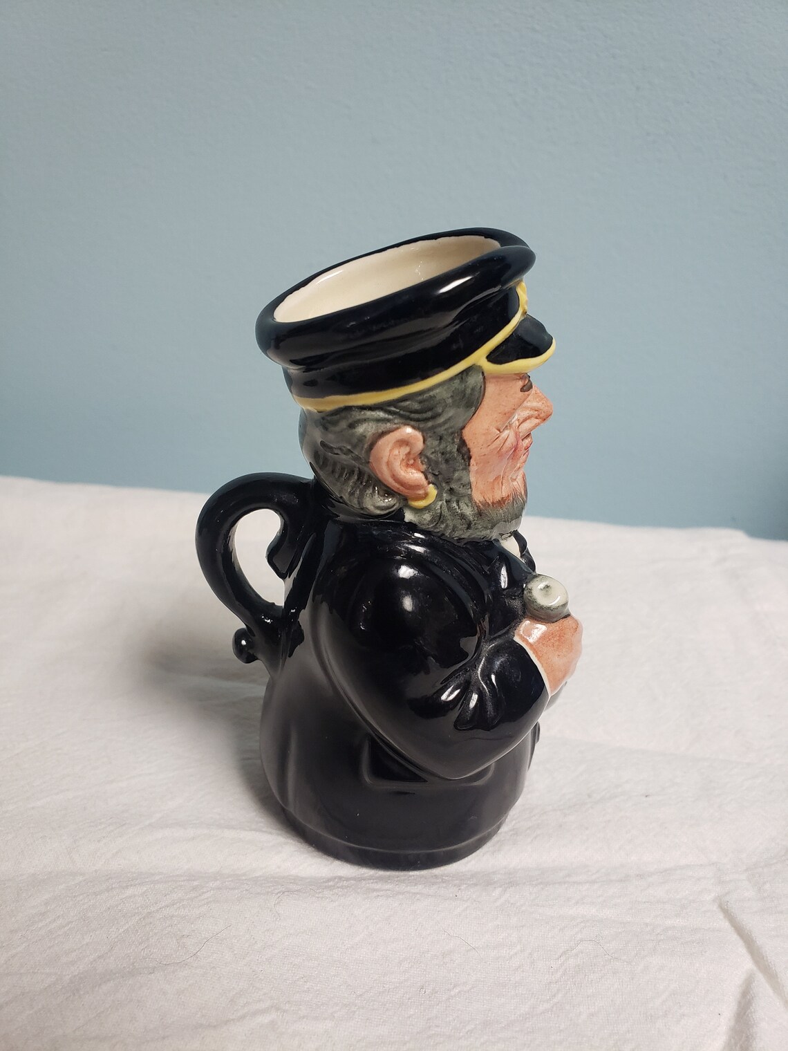 Royal Doulton Mini Toby Jug D6721 Capitaine Salt The Sea Etsy France