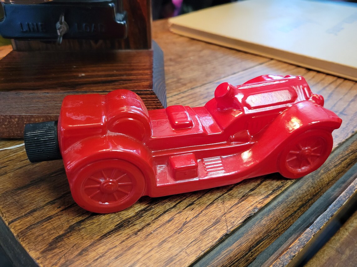 Vintage Avon Cologne / Aftershave Red Touring Car Hot Rod... Full Etsy