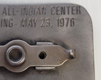 Boucle De Ceinture 1979 – Mid America All Indian Center – Hit Line USA