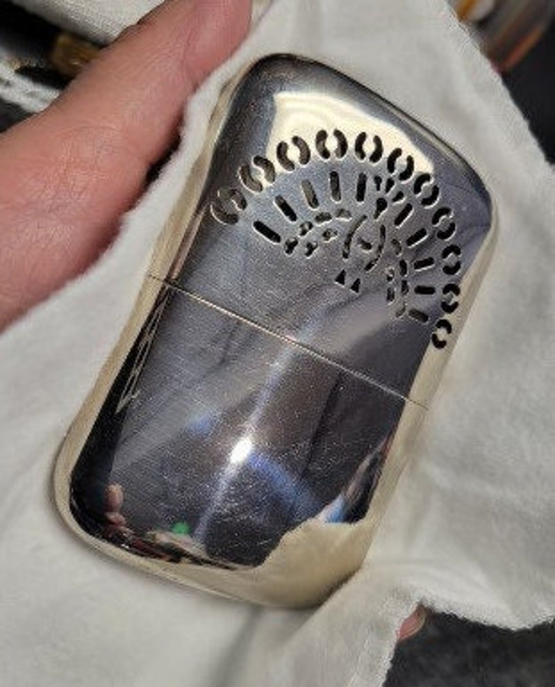 Vintage Peacock Hand Warmer Japan Inc Stainless Steel Hand Etsy