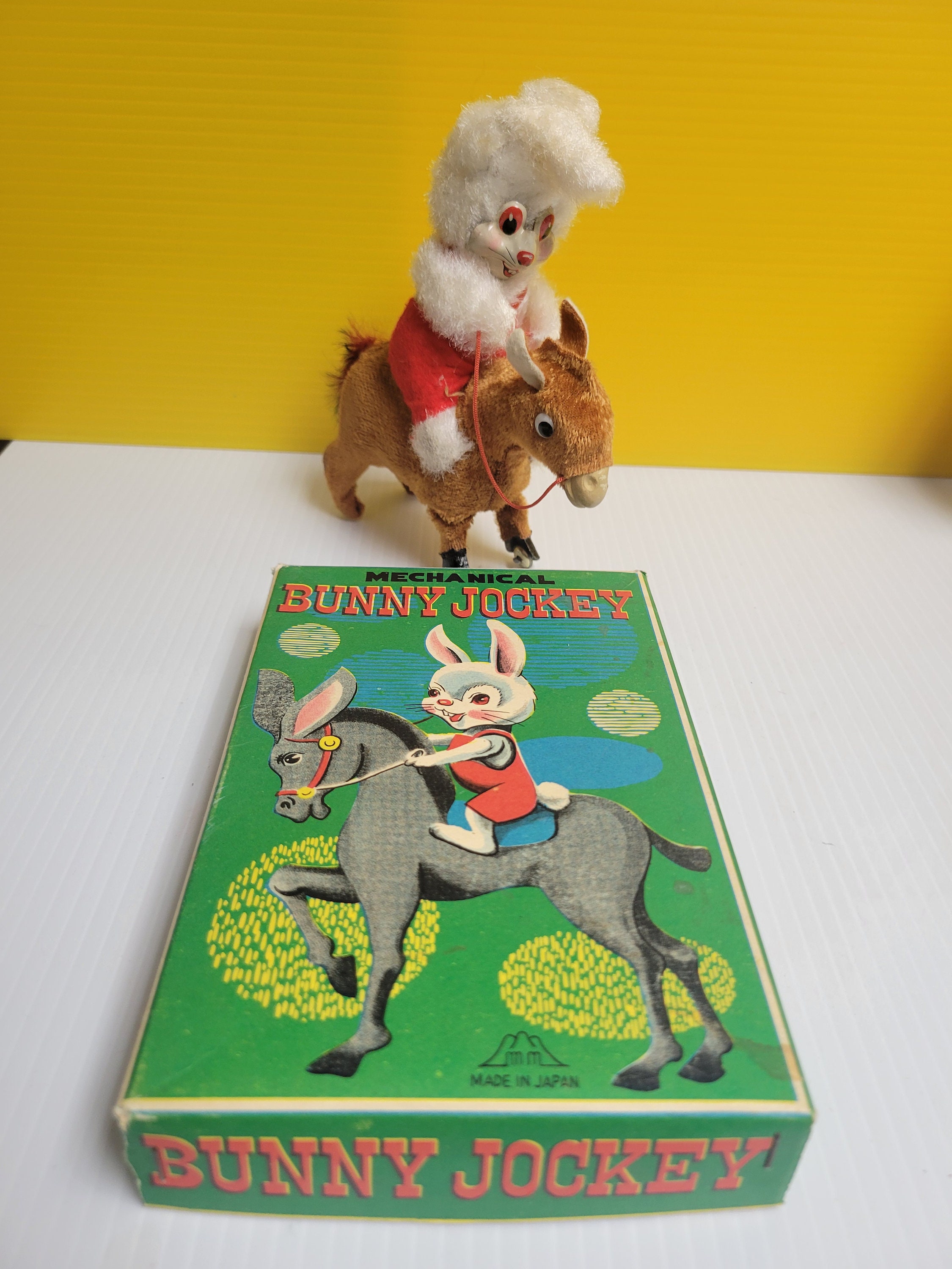 1940s Mechanical Wind up Tin Toys in Original Boxes 1. Bunny 1940s Mechanical Wind up Tin Toys in Original Boxes 1. Bunny