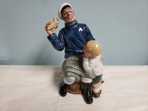 Royal Doulton Sea Characters Figurine Song Of The Sea Hn Etsy