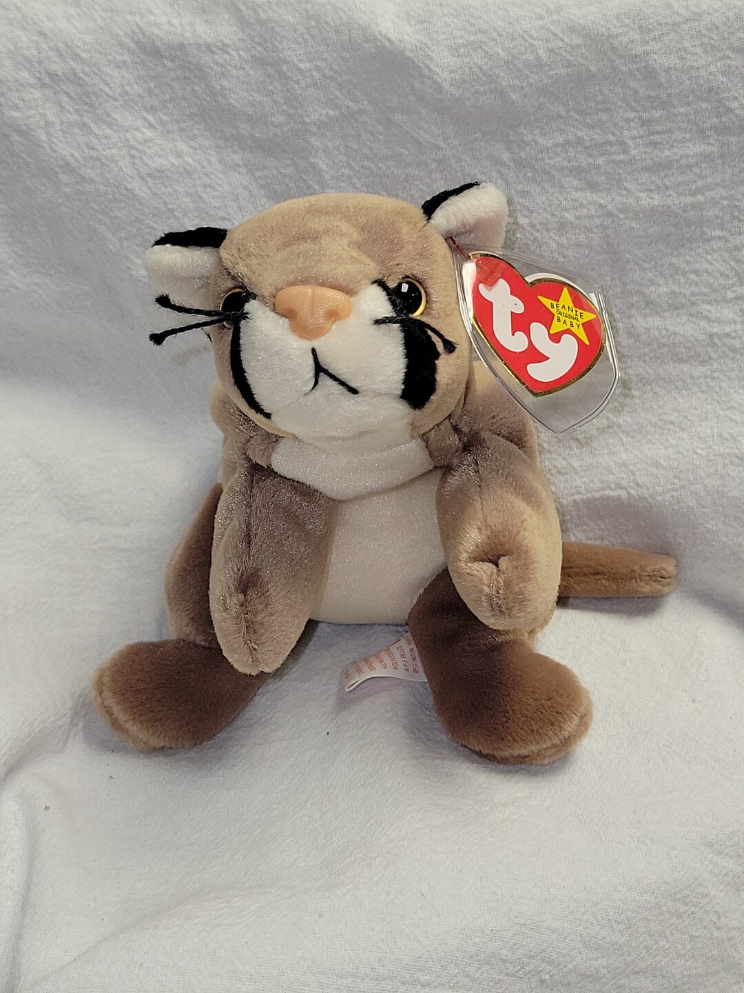Ty Beanie Baby CANYON THE COUGAR Rare/retired Vintage Birthday May 29