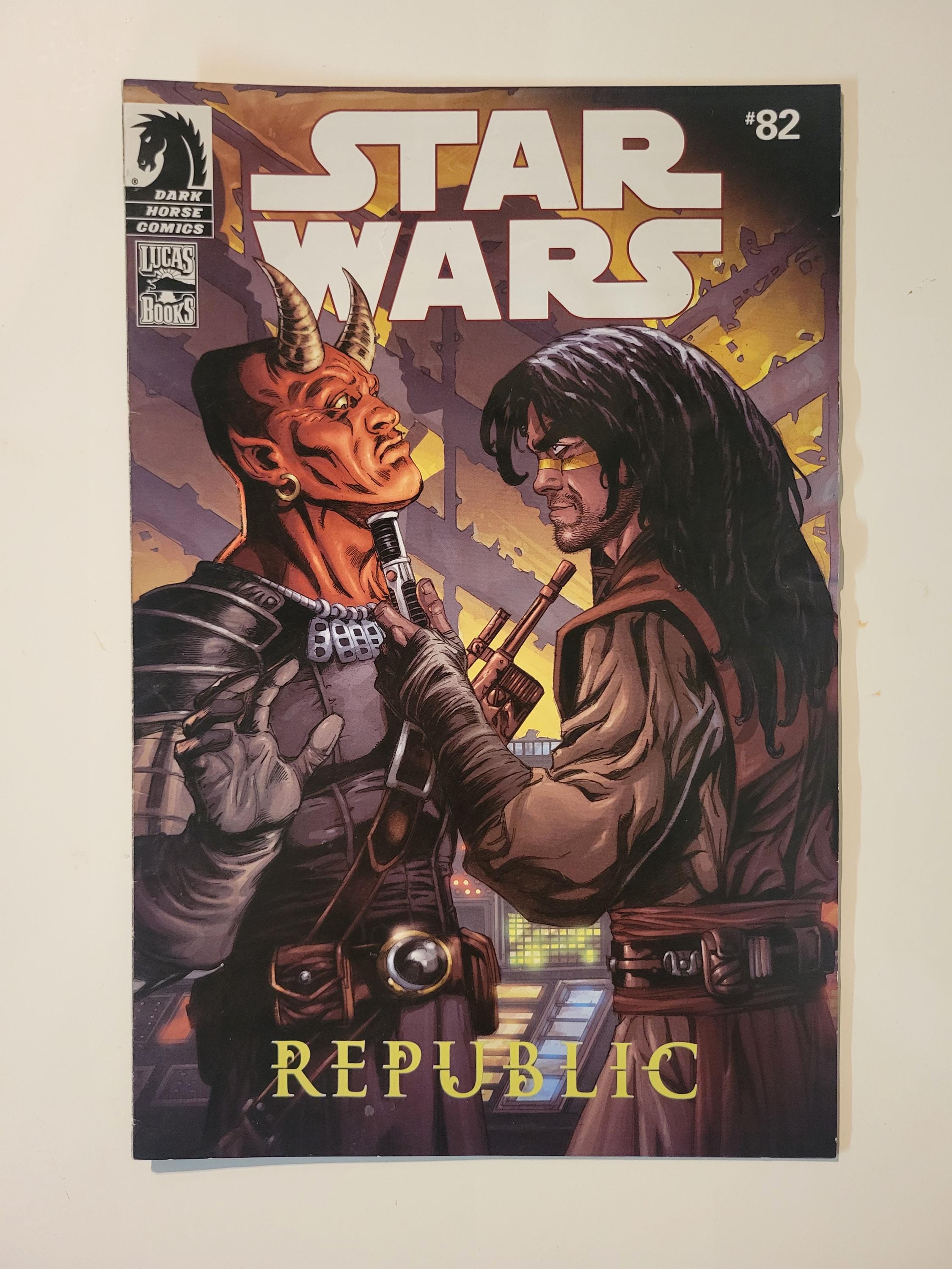 Star Wars Republic Hidden Enemy #82 Comic Book Pack Variant Dark