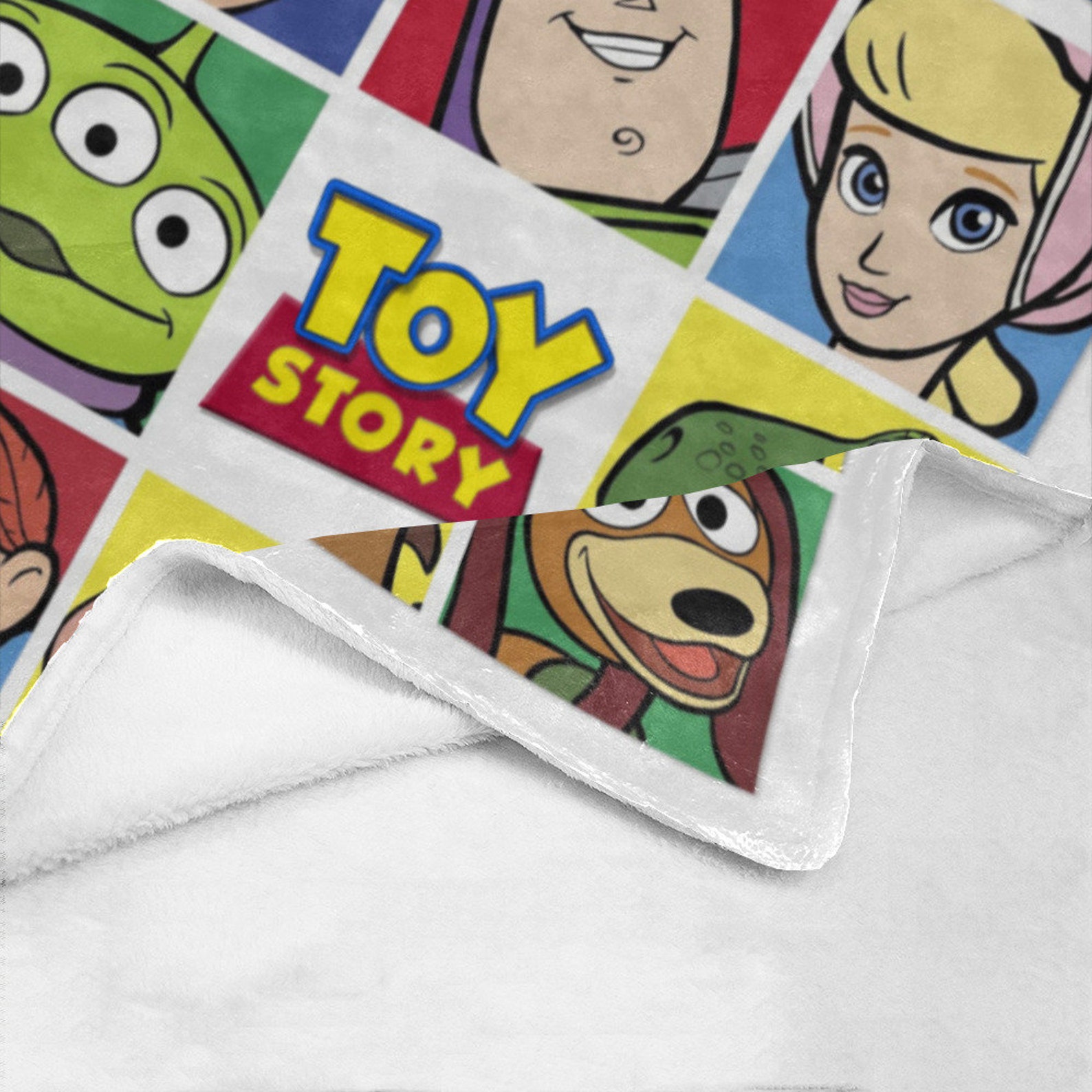 Toy Story Blanket Personalized Toy Story Fleece with name Etsy