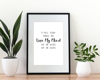 Dmx Lyrics Art Etsy