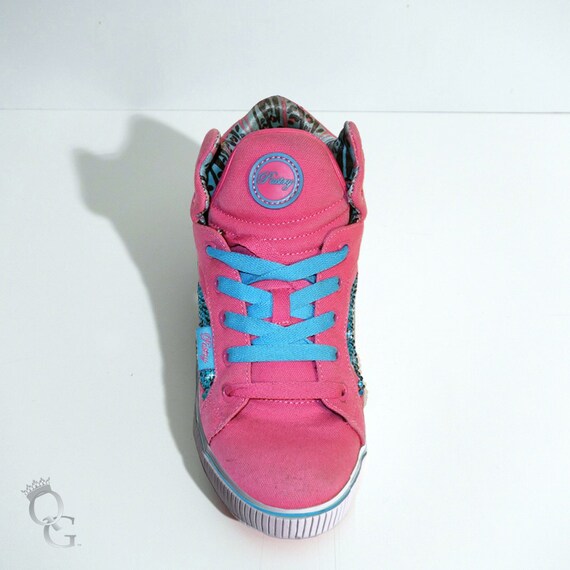 Bling Pink Pastry Hightop Sneakers - Preciosa Rhinestones