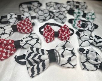 Keffiyeh-Hatta-Bow Ties-Ties-Socks-Slippers-Baby Headbands-Baby Hats-Gifts-Handmade