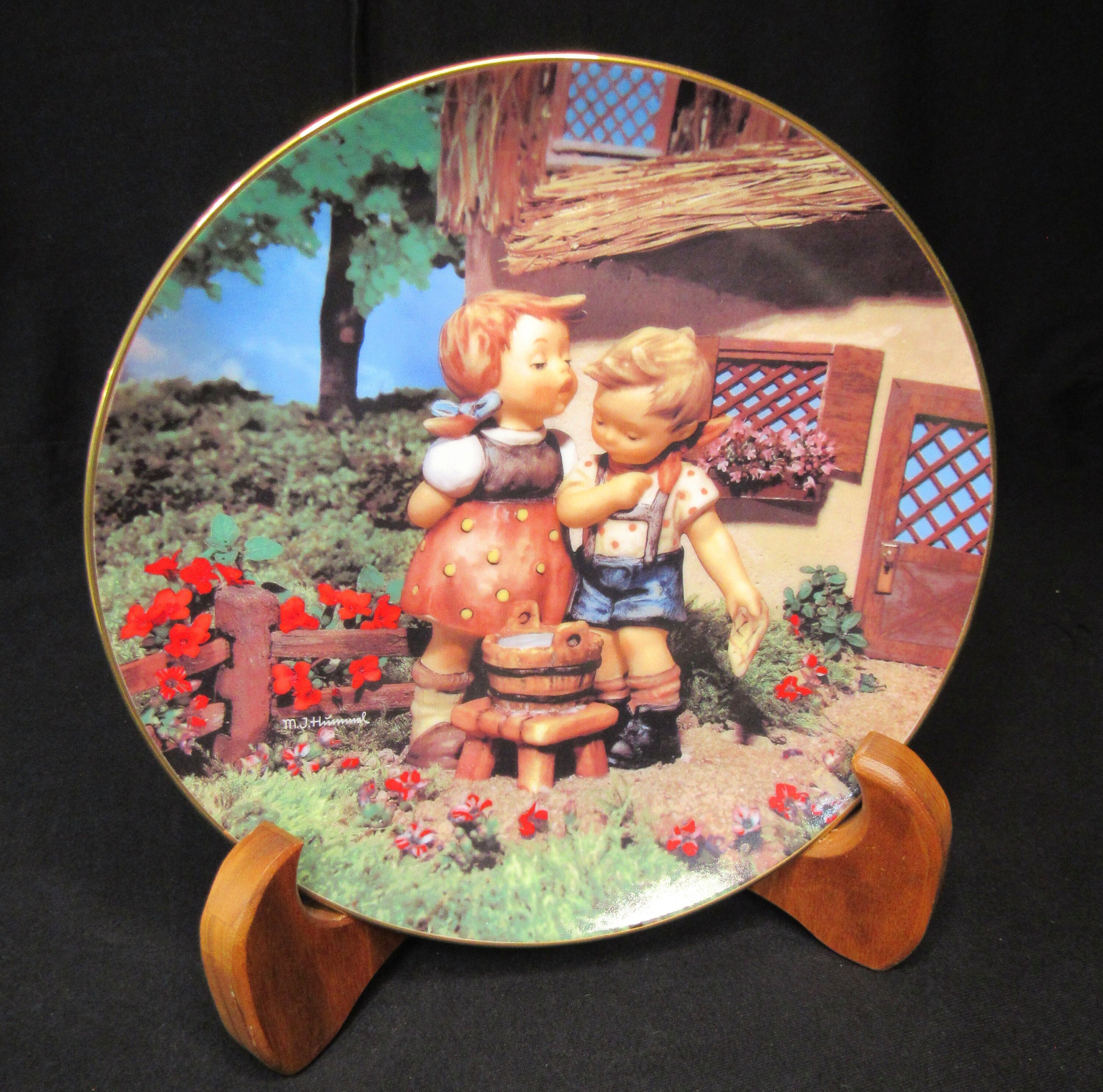 The M.I. Hummel Plate Collection Squeaky Clean Little Etsy