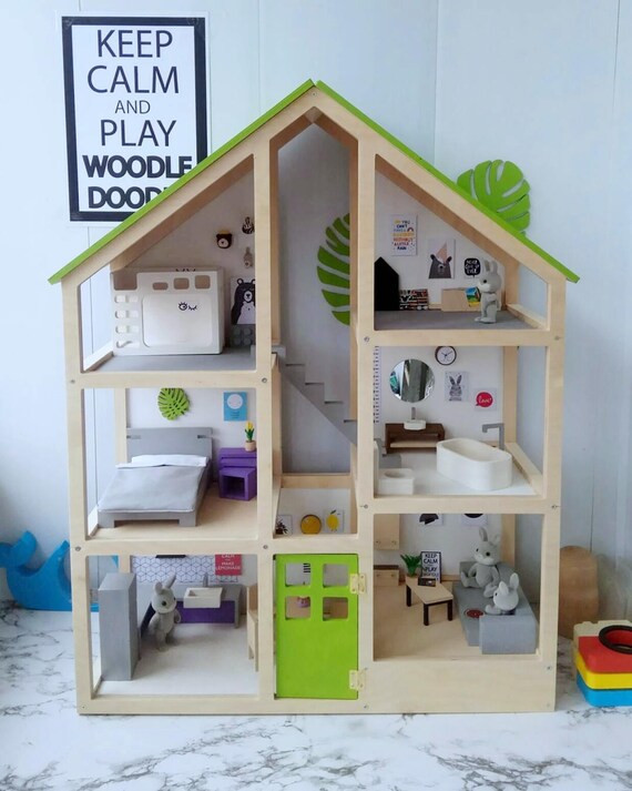 three story dollhouse