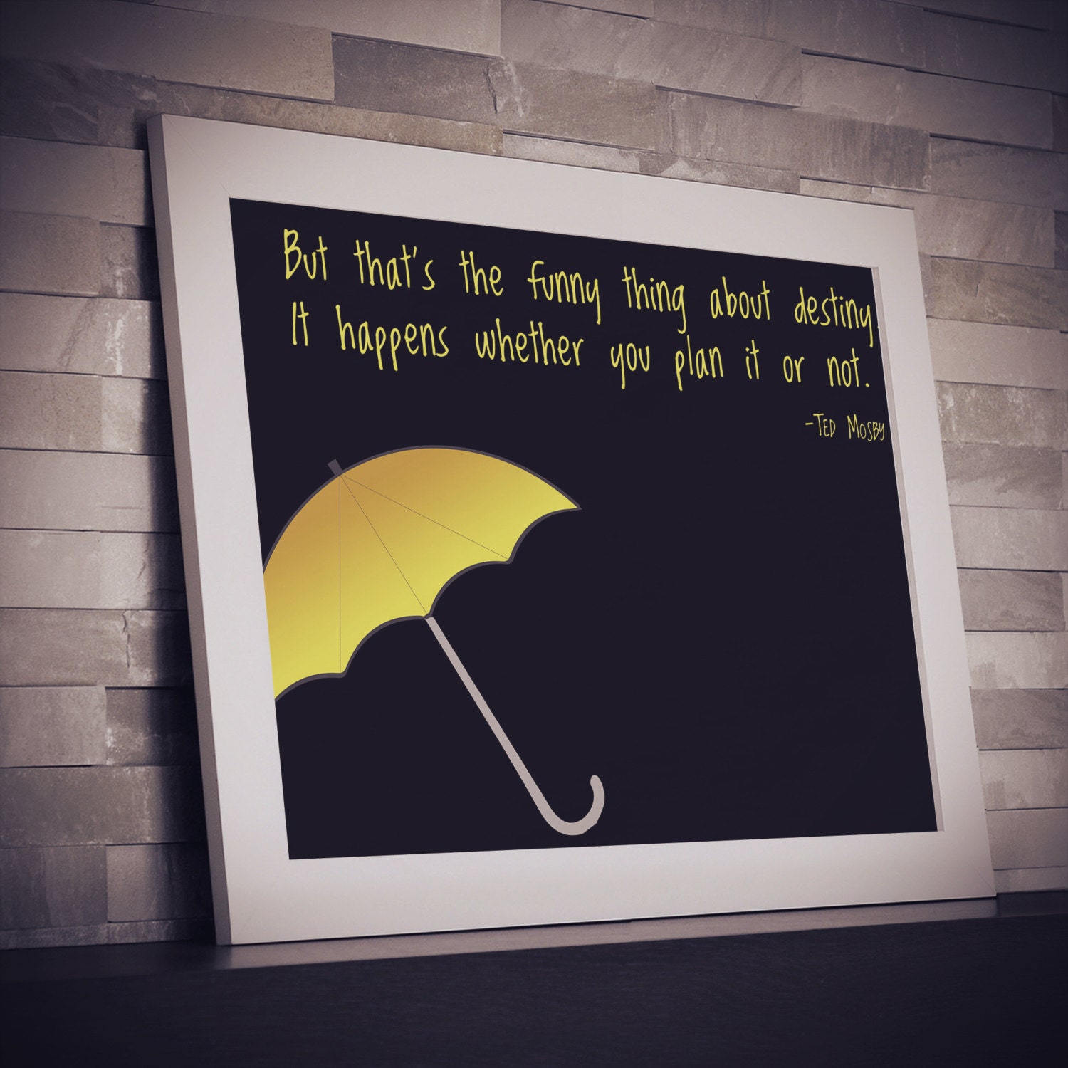 HIMYM: but That's the Funny Thing About Destiny dark - Etsy HIMYM: but That's the Funny Thing About Destiny dark - Etsy