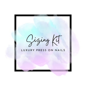 Luxury Press On Nails Sizing Kit