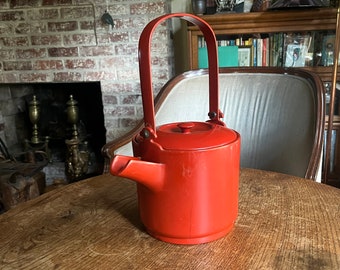 ヴィンテージの大きな赤い漆塗りの銚子酒水差し - Etsy 日本