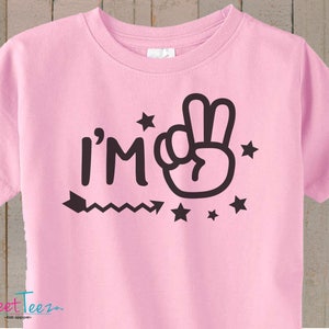 2nd Birthday Shirt - 2nd Birthday Shirt For Girl - Second Birthday Shirt - 2nd Birthday Shirt For Boy - Second Birthday gift - Birthday Top