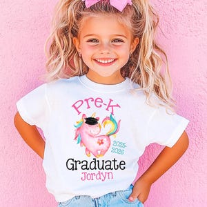 Pre-k Graduation Shirt, Pre K Graduation Shirt, Personalized Shirt ...