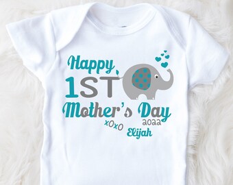 First Mothers Day Shirt, First Mothers Day Shirts Baby , My First Mothers Day Shirt, Mother&#39;s Day Gift , Mothers Day Gift From Baby Girl