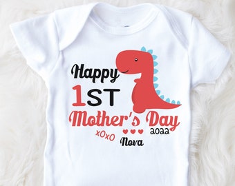 First mothers day shirt , Personalized first mothers day shirt , boys first mothers day shirt , 1st mothers day gift from son to mom