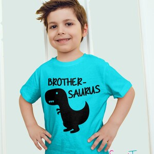 Big Brother Shirt - Big Brother Gift - Big Brother Dinosaur Shirt - Big Brother Announcement Shirt - Brothersaurus tshirt