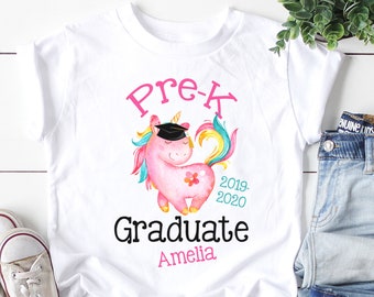 personalized preschool graduation t shirts