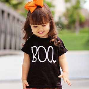 Halloween Shirt Girls - Halloween Girl Shirt - Halloween Shirts For Girls - Boo Shirt - Boo Shirt Halloween - Boo Shirt Girl - Boo Shirts