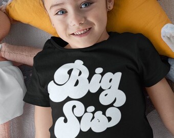 big sister shirt, big sister announcement shirt, personalized big sister shirt, sister gift, big sister to be shirt