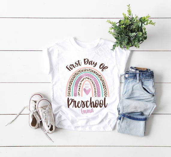 First day of kindergarten shirt sale girl