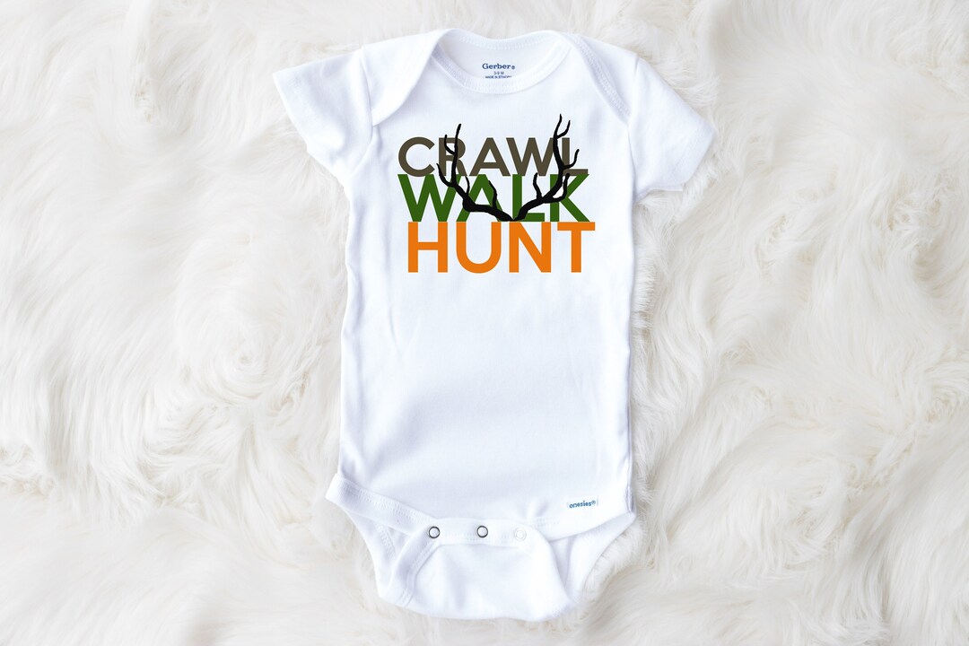 Hunting Onesie® Funny Baby Onesie® Baby Shower Gift Etsy