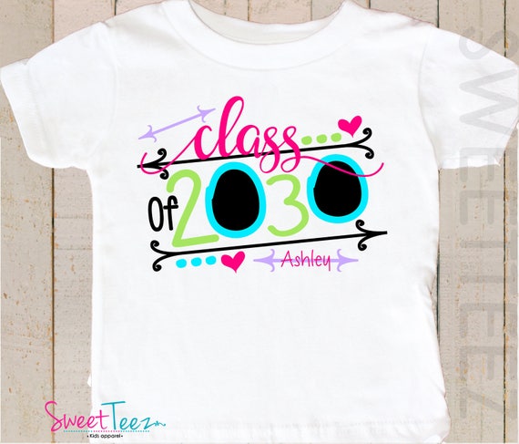 Class Of 2030 T-Shirt Kindergarten Grad Back To School Adult Class Of 2030 T-Shirt Kindergarten Grad Back To School Adult