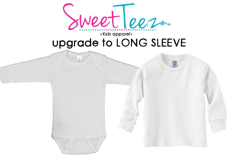 UPGRADE to long sleeve