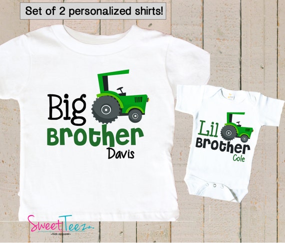 Big Brother Little Brother Shirts Big Brother Little Brother - Etsy
