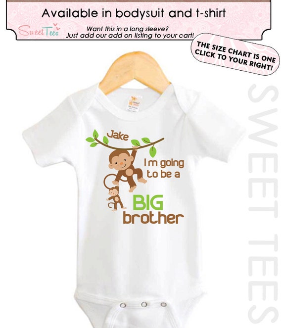 add a kid monkey shirt