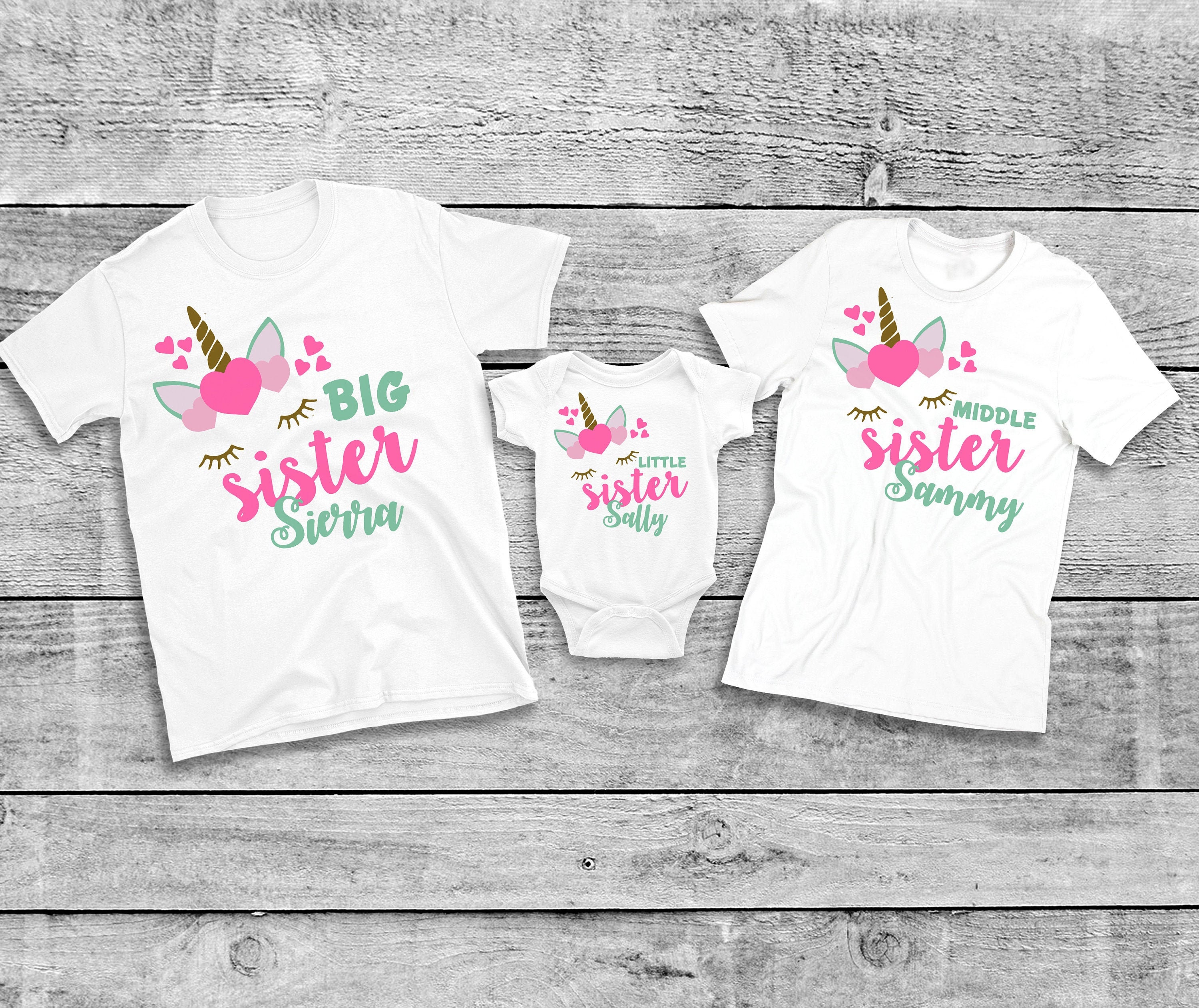 Big Middle Little Sister Shirts | lupon.gov.ph