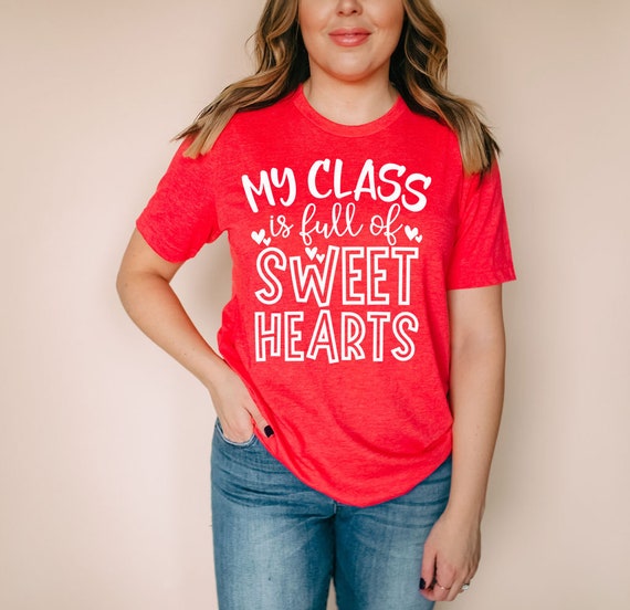 Teacher Valentines Day Gift T-Shirt Teacher Valentines Day Gift T-Shirt