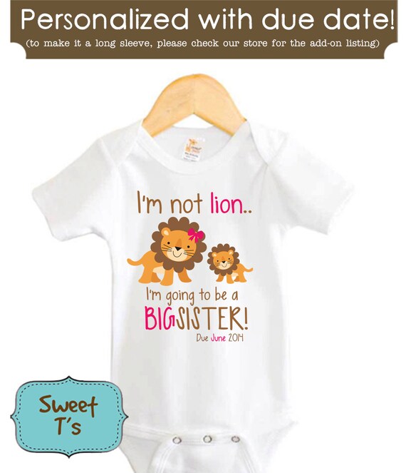 big sister shirt in store