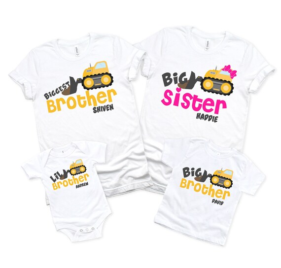 Biggest Brother Big Sister Shirts Biggest Sister Big Sister