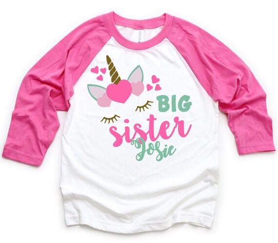 Sister Unicorn Shirt, Cute Unicorn Sister Gift Sister Unicorn Shirt, Cute Unicorn Sister Gift