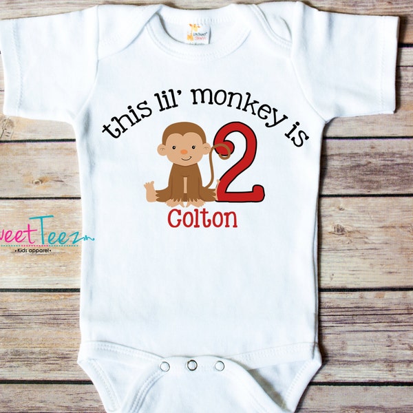 Baby Girl Monkey Etsy